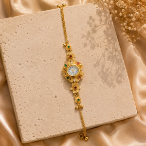 Floral Vintage Bracelet Watch - 032