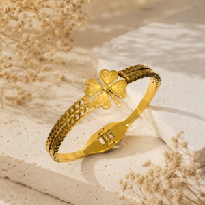 Lucky Clover Anti-Tarnish Bracelet - 030