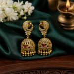 Peacock Jhumka - 001 | DHEEBHAV Fashions