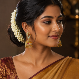 Peacock Jhumka - 001 | DHEEBHAV Fashions