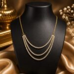 Triple Layer AD Stone Anti-Tarnish Chain - 026